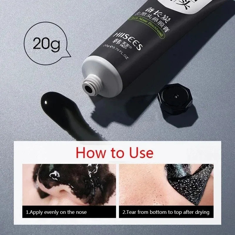 1PC Blackhead Remover Face Mask Cream Oil-Control Nose Black Dots Mask Acne Deep Cleansing Beauty Cosmetics Women Skin Care